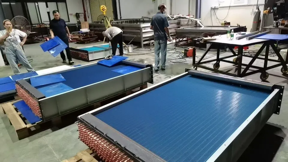 Hylita Industrial Transformer Substation Air Cooler Heat Exchanger Stainless Steel Leakproof Washable Expand Tube CE TUV high quality